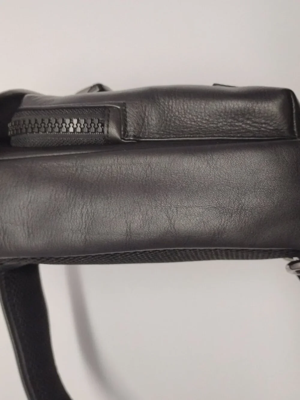 Coach Ranger Black Leather Sling Pack Men's Crossbody